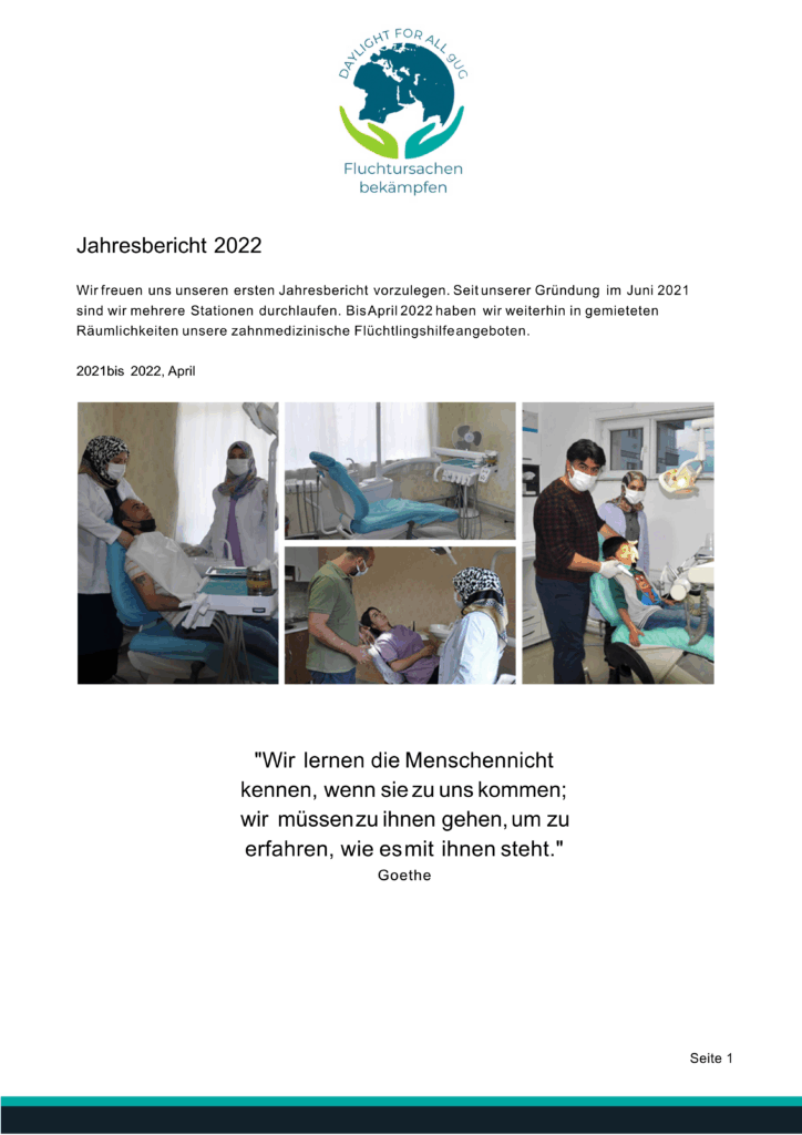 Bild Daylight for All - Jahresbericht 2022